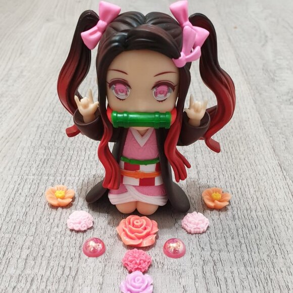 Demon Slayer Nezuko Kamado 3D Figurine Collectable Home office Decor Fans Gift - Picture 1 of 5